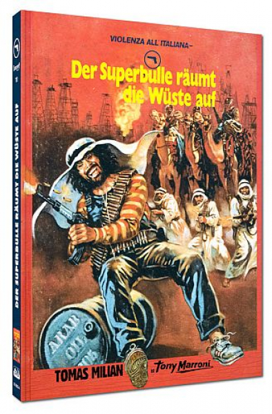 Der Superbulle räumt die Wüste auf  - Limited Uncut 222 Edition (DVD+Blu-ray Disc) - Mediabook - Cover A