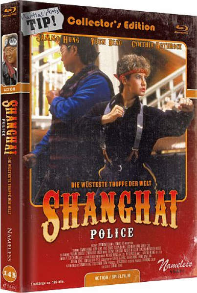 Shanghai Police - Limited Uncut 444 Edition (3x Blu-ray Disc) - Mediabook - Cover C