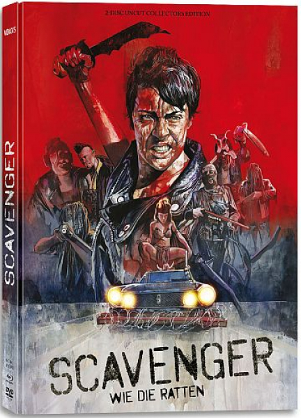 Scavenger - Wie die Ratten - Limited Uncut 333 Edition (DVD+Blu-ray Disc) - Mediabook - Cover C