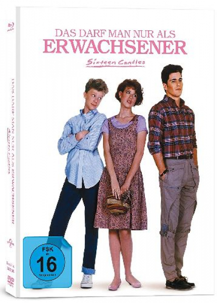Das darf man nur als Erwachsener - Sixteen Candles - Limited Collectors Edition (DVD+Blu-ray Disc) - Mediabook