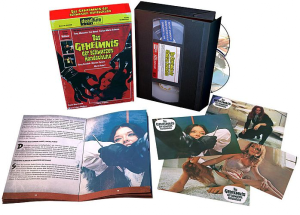 Das Geheimnis der schwarzen Handschuhe - Limited Uncut VHS Edition (DVD+Blu-ray Disc)