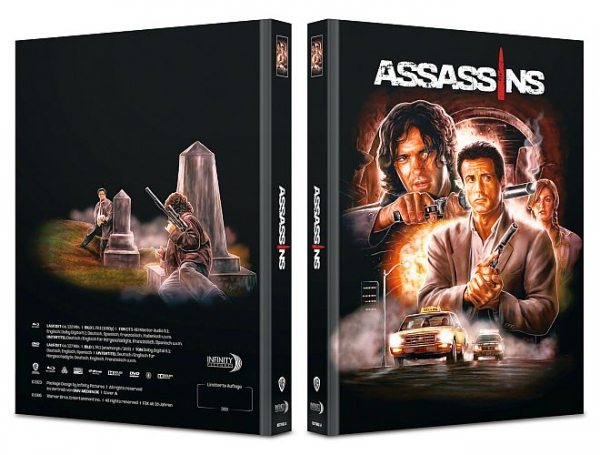Assassins  - Die Killer - Limited Uncut 333 Edition (DVD+Blu-ray Disc) - Mediabook - Cover A