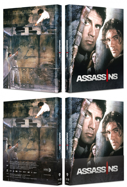 Assassins - Die Killer - Limited Uncut 333 Edition (DVD+Blu-ray Disc) - Wattiertes Mediabook