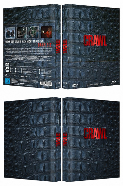 Crawl - Limited Uncut 333 Edition (DVD+Blu-ray Disc) - Wattiertes Mediabook