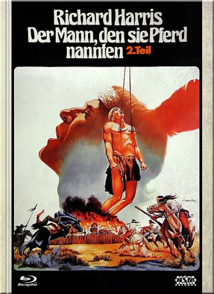 Der Mann, den sie Pferd nannten - Teil 2 - Limited Uncut 222 Edition (DVD+Blu-ray Disc) - Mediabook - Cover E