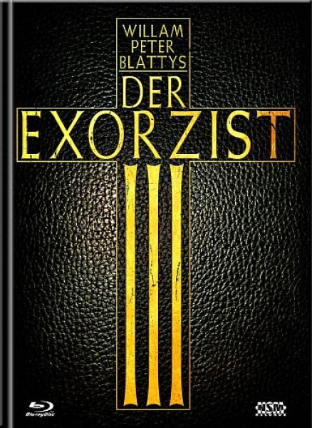 Der Exorzist III - Limited Uncut 500 Edition (DVD+2x Blu-ray Disc) - Wattiertes Mediabook - Cover F