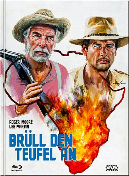 Brüll den Teufel an - Limited Uncut Edition (DVD+Blu-ray Disc) - Mediabook - Cover F