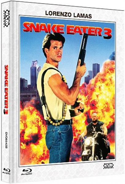 Snake Eater 3 - Limited Uncut 222 Edition (DVD+Blu-ray Disc) - Mediabook - Cover B