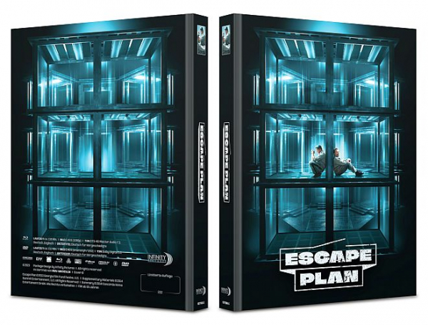 Escape Plan - Limited Uncut 222 Edition (DVD+Blu-ray Disc) - Mediabook - Cover C