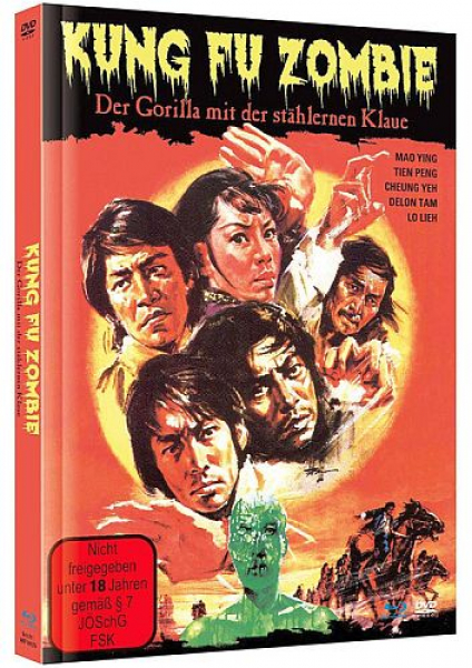 Kung Fu Zombie - Der Gorilla mit der stählernen Klaue - (DVD+Blu-ray Disc) - Mediabook