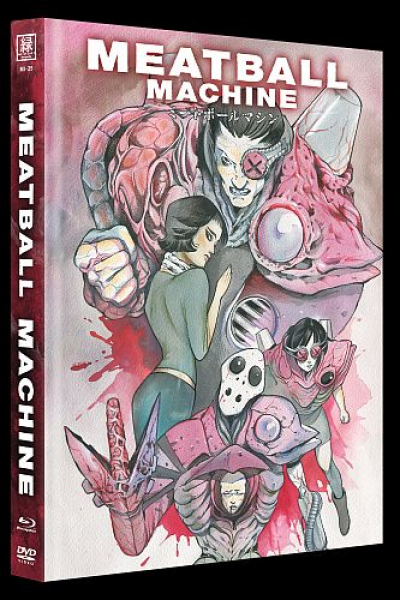 Meatball Machine - Uncut Limited 250 Edition (DVD+Blu-ray Disc) - Mediabook - Cover C