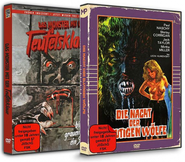Das Monster mit der Teufelsklaue & Die Nacht der blutigen Wölfe (2x DVD)