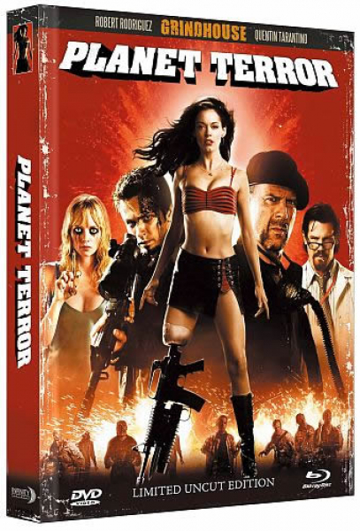 Planet Terror - Limited Uncut 333 Edition (DVD+Blu-ray Disc) - wattiertes Mediabook