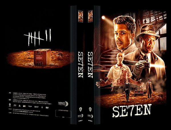 Sieben - Limited Uncut 333 Edition (DVD+Blu-ray Disc) - Mediabook - Cover A