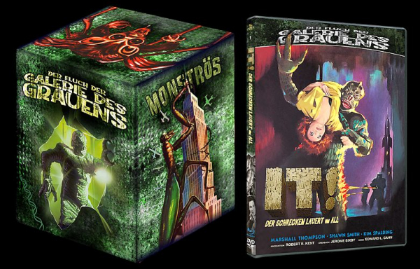 IT - Der Schrecken lauert im All - Der Fluch der Galerie des Grauens No.1 - (DVD+Blu-ray Disc) inkl. Sammelschuber