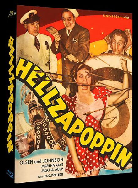 In der Hölle ist der Teufel los - Limited Edition (DVD+Blu-ray Disc) - Mediabook - Cover B