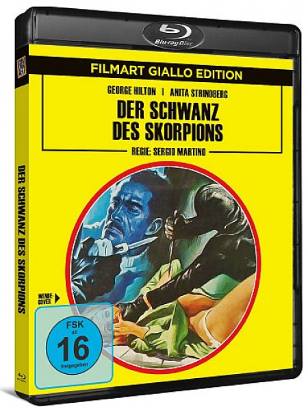 Der Schwanz des Scorpions - Filmart Giallo Edition - Uncut (Blu-ray Disc)