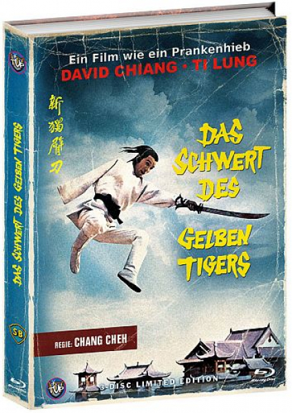 Das Schwert des gelben Tigers - Limited Uncut 444 Edition (DVD+Blu-ray Disc) - Wattiertes Mediabook - Cover B