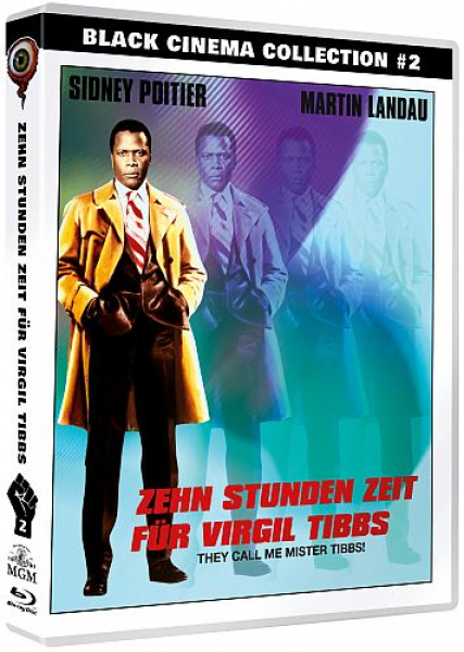 Zehn Stunden Zeit für Virgil Tibbs - (DVD+Blu-ray Disc) - Black Cinema Collection 02
