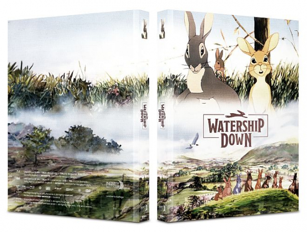 Watership Down (1978) - Limited Uncut 222 Edition (DVD+Blu-ray Disc) - Mediabook - Cover C