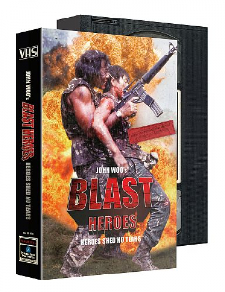 John Woos Blast Heroes - Limited Uncut 500 VHS Edition (DVD+Blu-ray Disc)