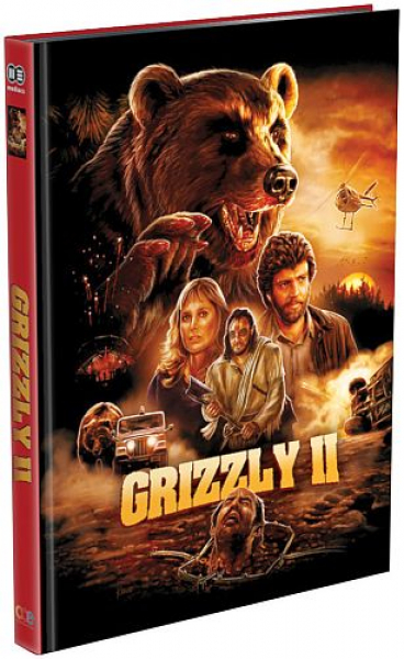 Grizzly 2: Revenge - Limited Uncut 999 Edition (DVD+Blu-ray Disc) - Mediabook - Cover B
