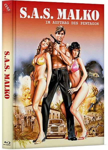 S.A.S. Malko - Limited 333 Edition (DVD+Blu-ray Disc) - Mediabook - Cover A