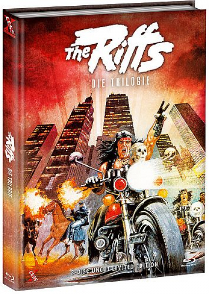 The Riffs 1-3 Trilogy - Limited Uncut 666 Edition (3x Blu-ray Disc) - Mediabook - Cover A