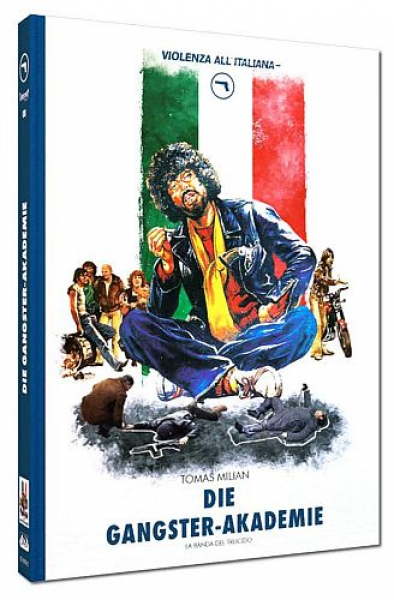 Die Gangster-Akademie - Limited Uncut 150 Edition (DVD+Blu-ray Disc) - Mediabook - Cover C
