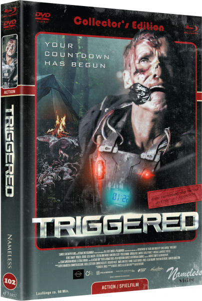 Triggered - Limited Uncut 333 Edition (DVD+Blu-ray Disc) - Mediabook - Cover C