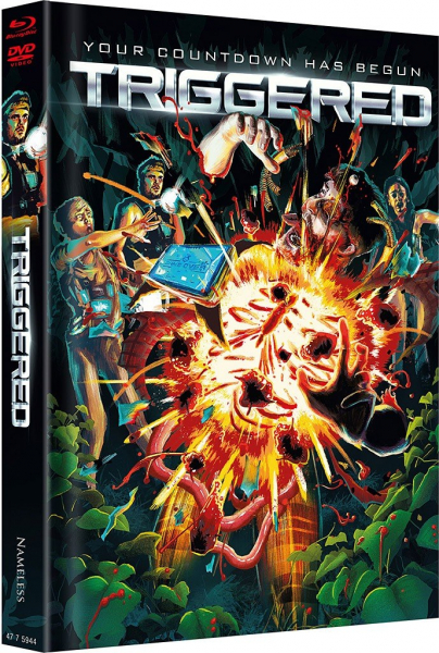 Triggered - Limited Uncut 333 Edition (DVD+Blu-ray Disc) - Mediabook - Cover D
