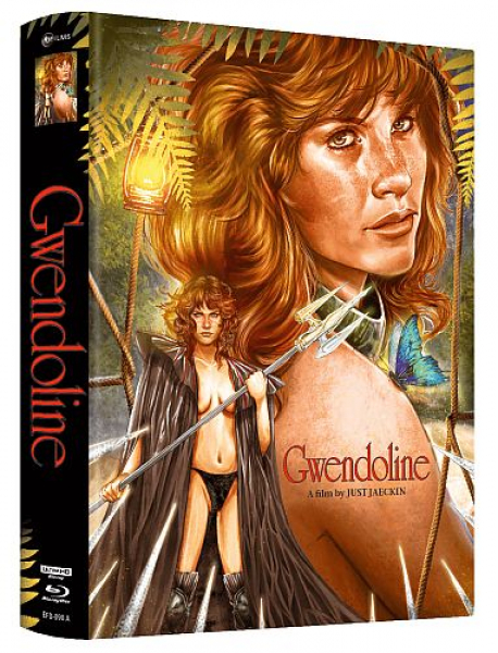 Gwendoline - Limited Uncut 333 Edition (4K UHD+Blu-ray Disc) - Mediabook - Cover A