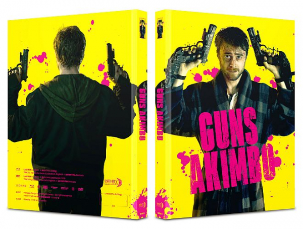 Guns Akimbo  - Limited Uncut 111 Edition (DVD+Blu-ray Disc) - Mediabook - Cover C