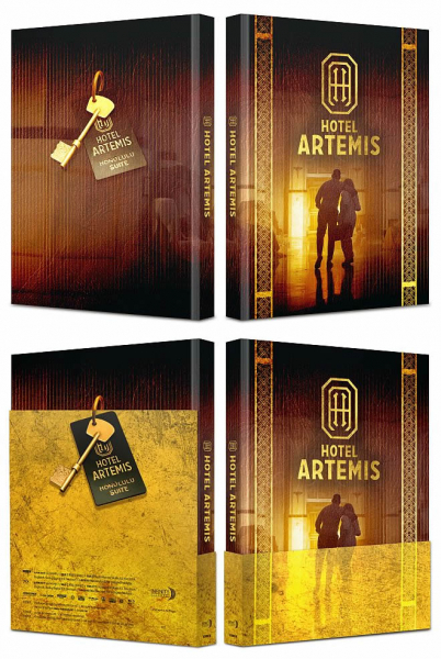 Hotel Artemis - Limited Uncut 222 Edition (4K UHD+Blu-ray Disc) - Wattiertes Mediabook
