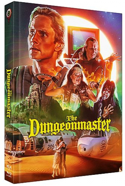 Herrscher der Hölle - The Dungeonmaster  - Limited Uncut 222 Edition (DVD+Blu-ray Disc) - Mediabook - Cover B
