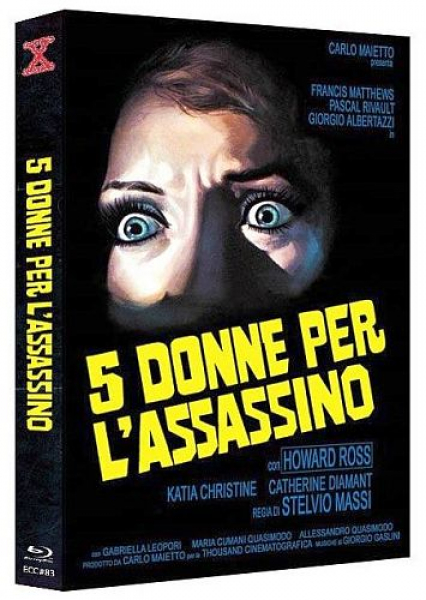 5 Donne per l'Assassino - Day Killer - Limited Uncut 444 Edition (DVD+Blu-ray Disc) - Mediabook - Cover A