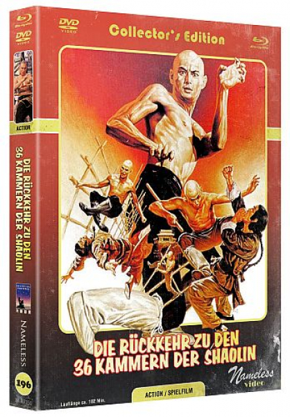 Die Rückkehr zu den 36 Kammern der Shaolin - Limited Uncut 333 Edition (DVD+Blu-ray Disc) - Mediabook - Cover C