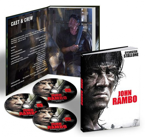 John Rambo - Extended Cut - Limited Edition (4K UHD+2x Blu-ray Disc) - Mediabook