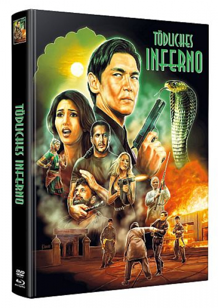 Tödliches Inferno - Limited Uncut 155 Edition (DVD+Blu-ray Disc) - Wattiertes Mediabook