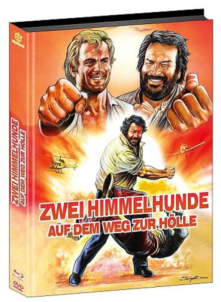 Zwei Himmelhunde auf dem Weg zur Hölle  - Limited 444 Edition (DVD+Blu-ray Disc) - Wattiertes Mediabook - Cover A