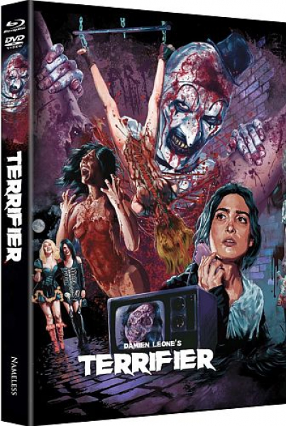 Terrifier - Limited Uncut 1000 Edition (DVD+Blu-ray Disc) - Mediabook - Cover L