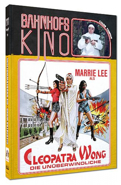 Cleopatra Wong - Die Unüberwindliche - Limited Uncut 333 Edition (DVD+Blu-ray Disc) - Mediabook - Cover A
