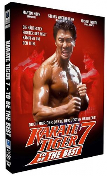 Karate Tiger 7 - To Be the Best - Limited Uncut 333 Edition (DVD+Blu-ray Disc) - Mediabook - Cover A