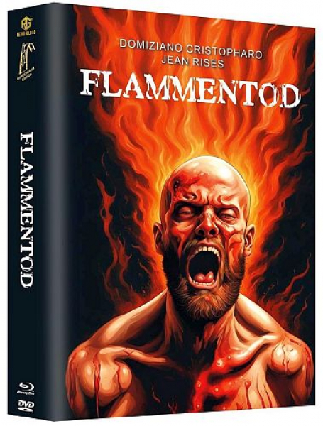 Flammentod - Pyromaniac - Limited Uncut 163 Edition (DVD+Blu-ray Disc) - Mediabook - Cover C