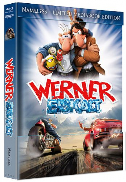 Werner - Volles Rooäää!!! - Limited 333 Edition (4K UHD+Blu-ray Disc) - Mediabook - Cover A
