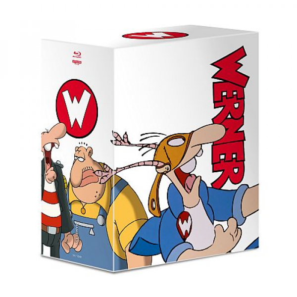 Werner 1-5 - Limited 333 Edition (5x 4K UHD+5x Blu-ray Disc) - 5 Mediabooks im Schuber