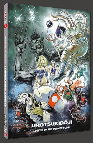 Urotsukidoji 2  - Limited Uncut 999 Edition (DVD+Blu-ray Disc) - Mediabook - Cover C