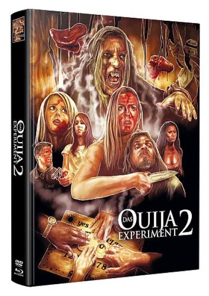 Das Ouija Experiment 2 - Limited Uncut 100 Edition (DVD+Blu-ray Disc) - Wattiertes Mediabook
