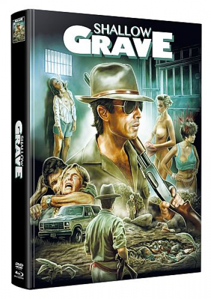 Shallow Grave - Reise in die Hölle - Limited Uncut 133 Edition (DVD+Blu-ray Disc) - Wattiertes Mediabook