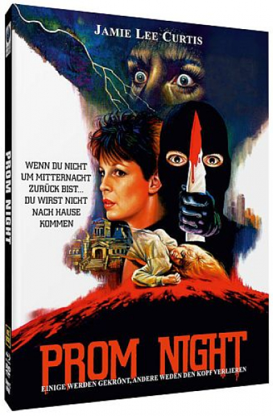 Prom Night (1980) - Limited Uncut Edition (4K UHD+Blu-ray Disc+CD) - Mediabook - Cover D